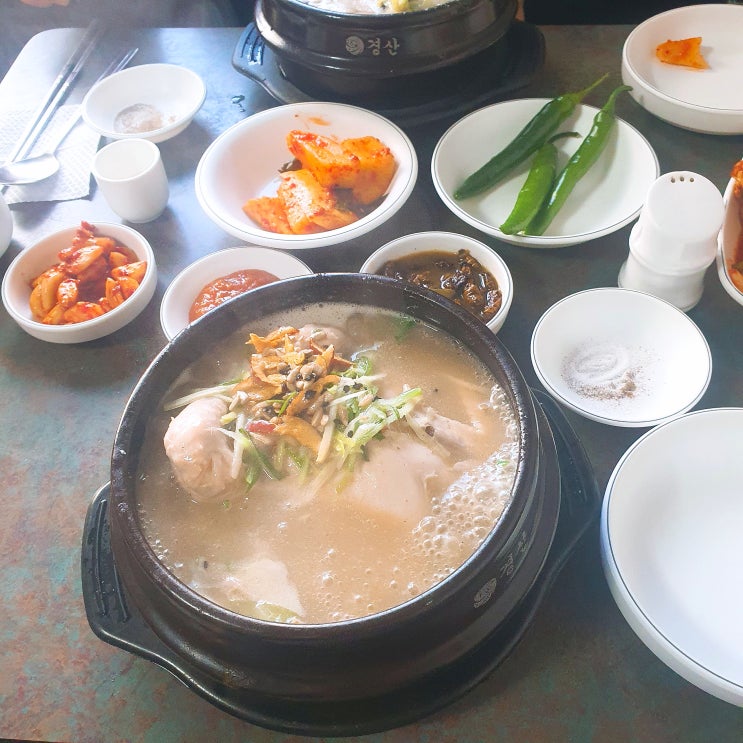 중구 중부시장 맛집 고려 삼계탕 복날에는 줄서서 먹기 힘들어요