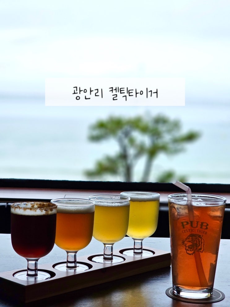  부산 광안리 펍 광안대교 뷰 맛집 켈틱타이거 광안점