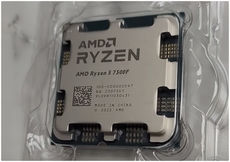 AMD 라이젠 5 7500F AM5 데스크탑 라이젠 CPU