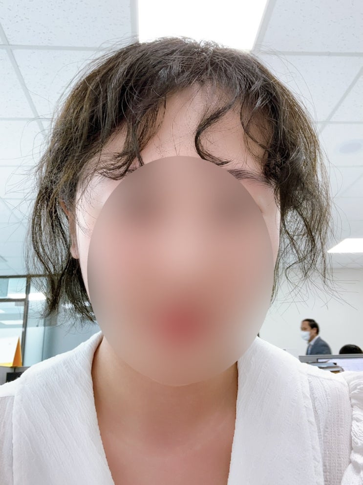  신중동역미용실 헤어아테네스 매트한 카키블랙염색