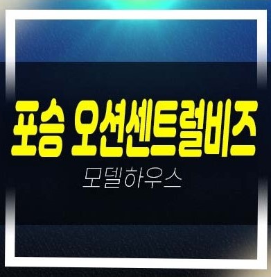  07-04 평택포승 오션센트럴비즈 만호리 공장,지산센터,상가 분양가격 투자자,실수요 신축공사 신규공급 잔여호실 모델하우스 현장 정보