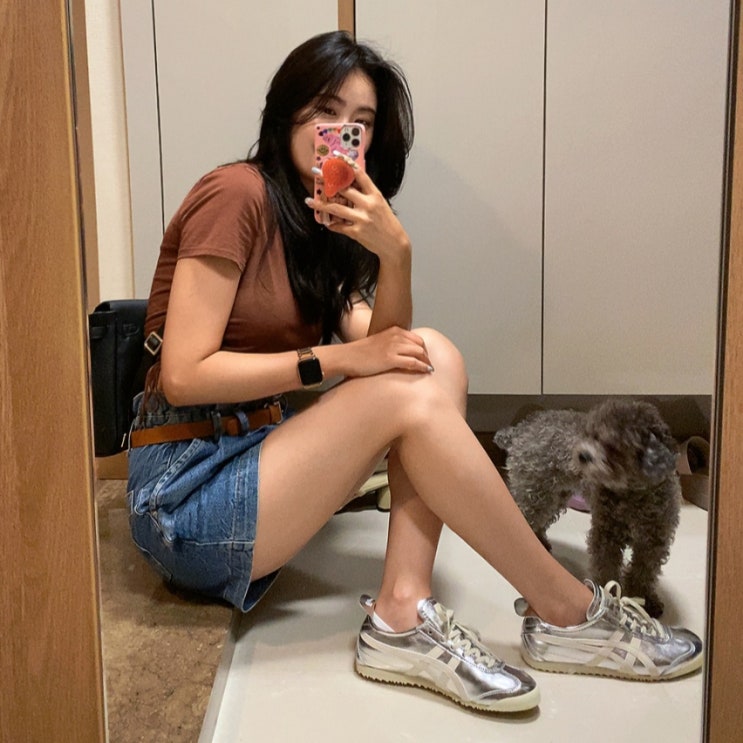  여름스니커즈 추천 오니츠카타이거 멕시코66 실버 진품 가품구별법 사이즈팁