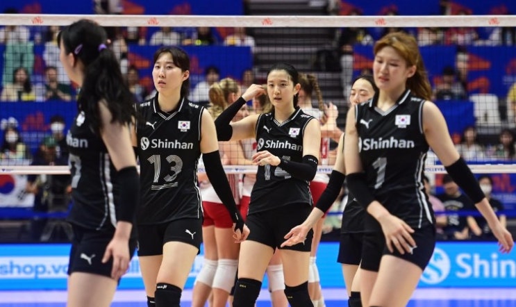 한국 여자<b>배구 대표팀</b>, VNL에서 12전 전패로 참담한 성적 마감
