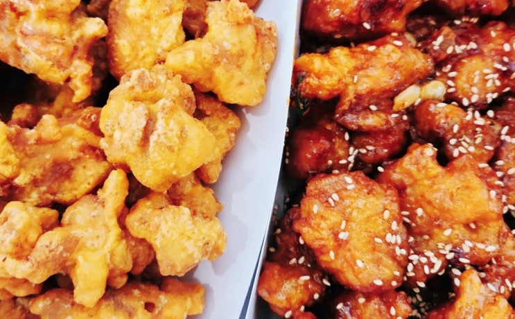  송탄 정석닭강정, 서정동 점촌 아이가 좋아하는 순살 치킨 배달 맛집 추천 후기