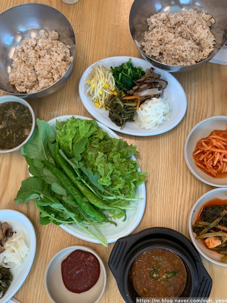  수원 광교산 보리밥, 바베큐, 잔치국수 맛집 ‘폭포농원’