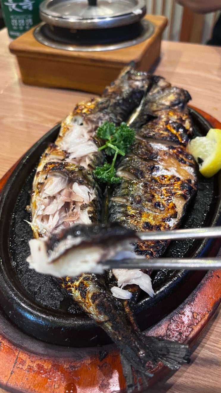  4.19탑 맛집 가성비와 맛 두 가지다 잡은 시래기 화덕 생선구이