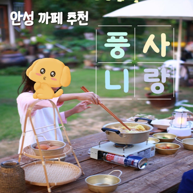  안성 풍사니랑) 메타세콰이어길에서 사진찍고 풍산개 보고 라면키트 먹고!