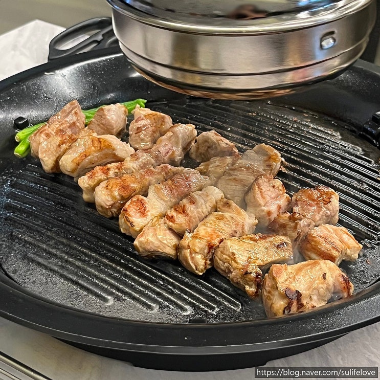 노량진 맛집 부드러운 목살 고기 팔육