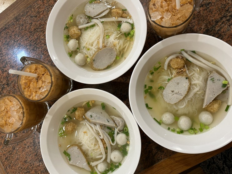  2월에 다녀왔던 치앙마이님만맛집 시아어묵국수 시아누들 Sia Fish Noodles