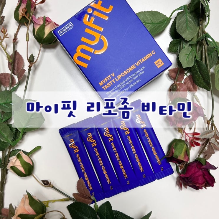 비타민C 추천 / 마이핏V 리포좀비타민