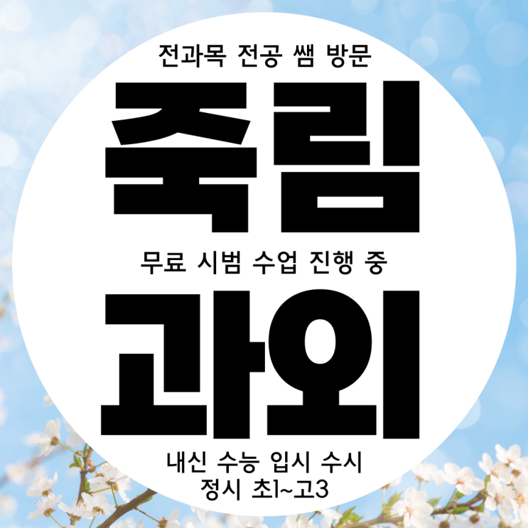  여수 죽림 중등 영어과외 중학생 화장동 중3 수학과외 중1 국어과외 중2 과학과외