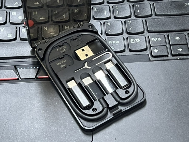  ESSAGER 60W 여행용 멀티케이블 알리익스프레스 천원마트