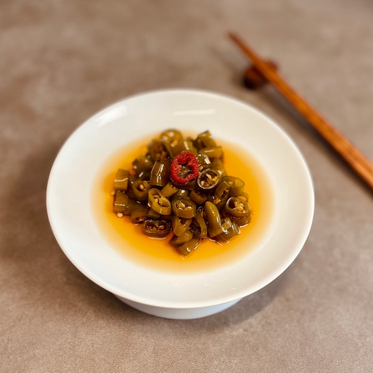  고추장아찌 담그는법 간장 고추장아찌 만드는법