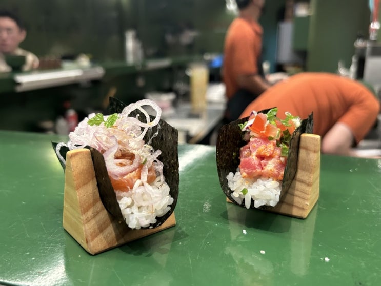  [여의도] 데이트코스 일식 핸드롤 맛집 히노노리