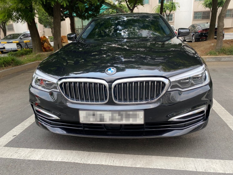  인천 렌트카 사고대차 주차장 물피도주 처벌 k5 앞범퍼 파손 외제차렌트 520d 받기