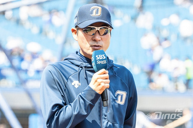 원팀에서 어긋난 행동을 한 NC 박건우, <b>강인권 감독</b>... 