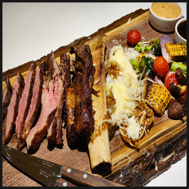  [먹거리 리뷰] 경기도 안양시 범계역 맛집 탐방 뽁식당 범계점 비프 립 스테이크(700g) + 퀘사디아 세트 D(퀘사디아+타코 2P+감자튀김+나초+소스 3종+코울슬로) 먹어본 후기