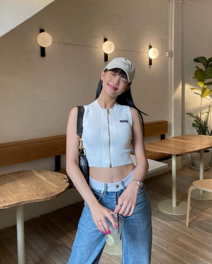  연예인 명품 패션에서 힙한 감성 가득한 미우미우 여름 코디 with (여자)아이들 민니