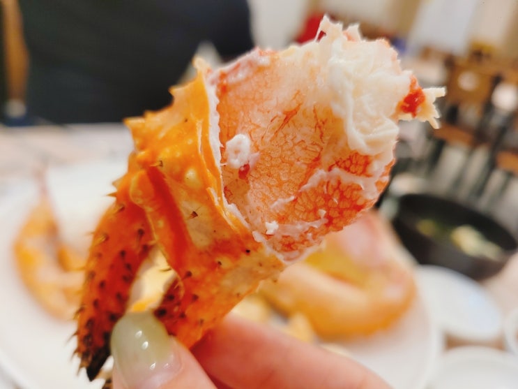  마산 어시장 바다세계횟집 킹크랩 저렴할때 먹어요
