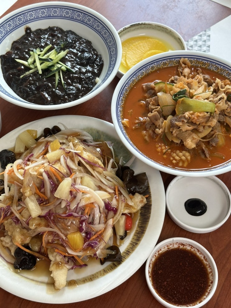  [경북경주맛집]쫄깃한 수타면발에 반한 경주월드맛집 “삼손수타짜장”