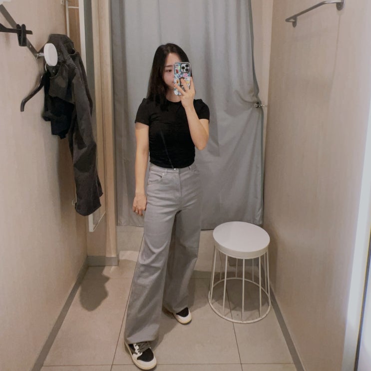 H&M 단돈 29,900원 가성비 최강 바지 와이드 트윌 팬츠 H&M 단돈 29,900원 가성비 최강 바지 와이드 트윌 팬츠