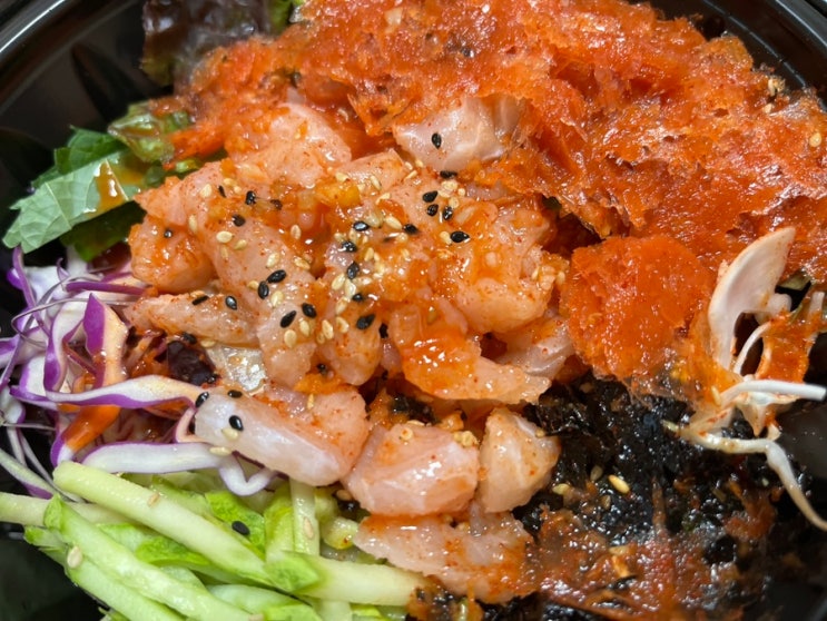  물회&회덮밥 8000원 송강테크노점