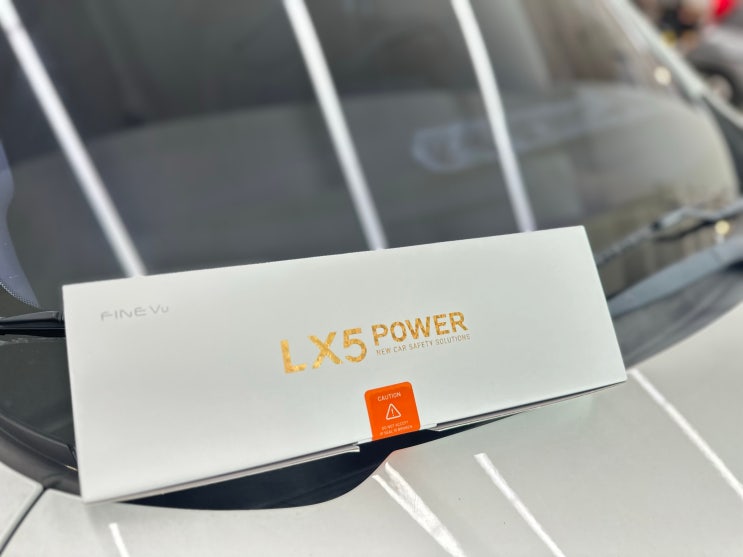  제주 쉐보레 스파크 블랙박스는 파인뷰 LX5 시공