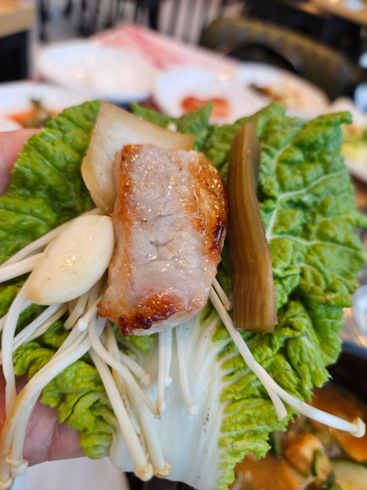  일산 해수욕장 맛집 온정정육식당 항정살 구이 추천