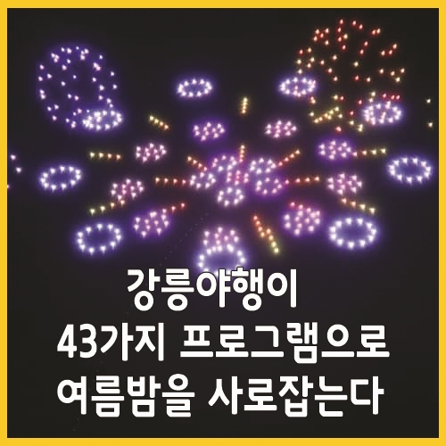  강릉야행이 43가지 프로그램으로 여름밤을 사로잡는다