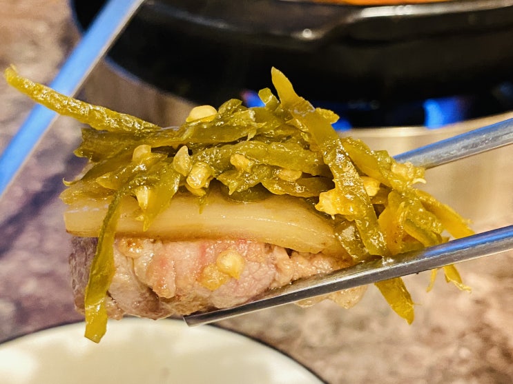  하늘도시 맛집 두툼한 생목살이 맛있는 영종도 고기집 돼지만 영종직영점