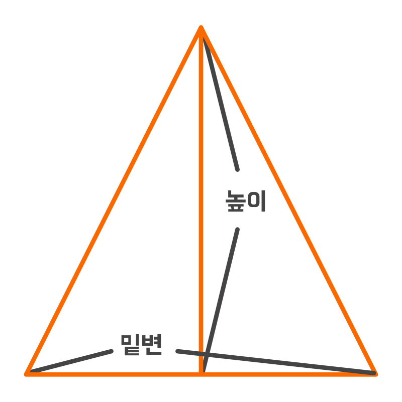 초등 삼각형 넓이 공식, 사각형 넓이 공식 및 예시 문제 (삼각형의 넓이, 사각형의 넓이) : 네이버 블로그