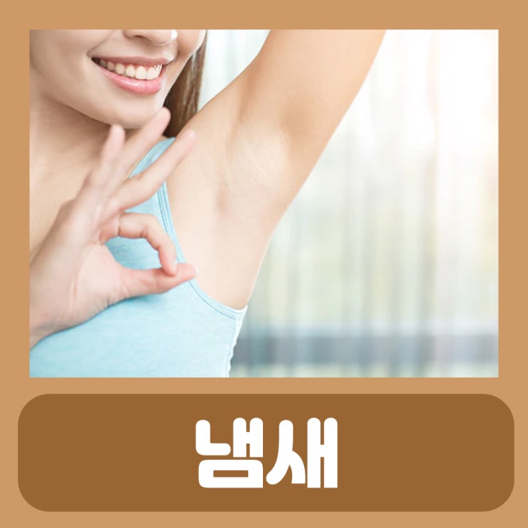  겨드랑이 냄새제거 암내 원인 제거 액취증 치료 생선냄새증후군 땀냄새가 심할때
