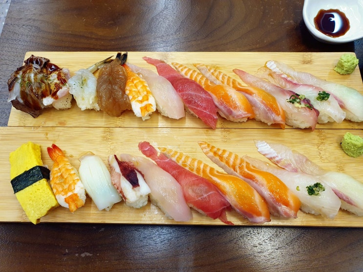  망우역 맛집 정담초밥 상봉 엔터식스 맛집