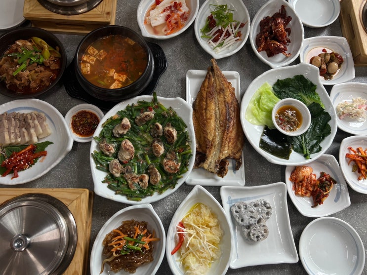  대구 달서구 한정식 맛집 : 엄마 밥상 월광수변점