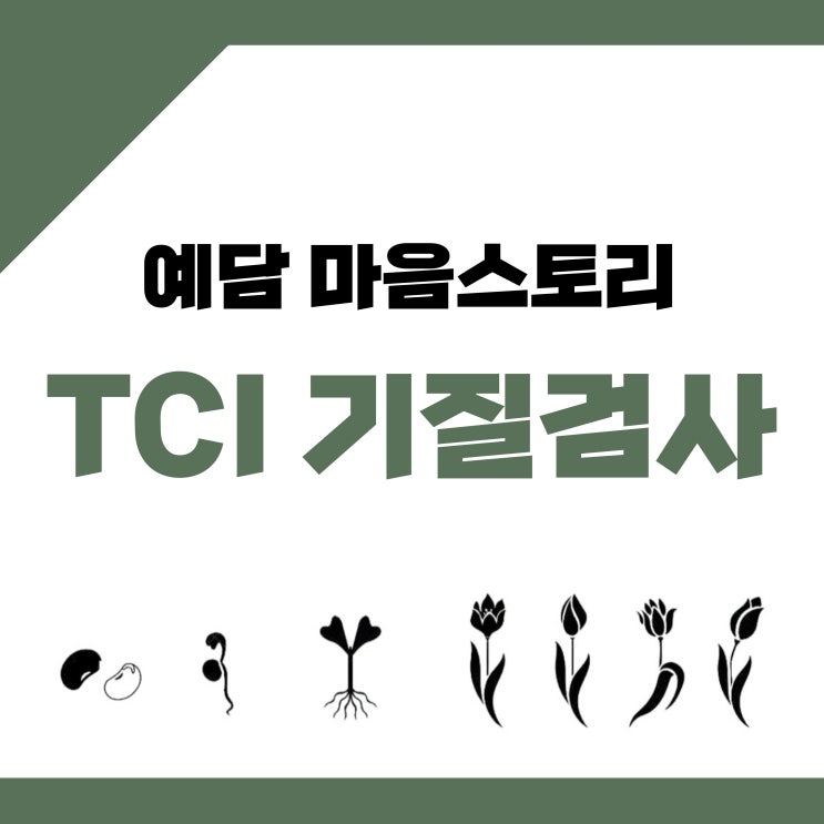  '예담 마음스토리' TCI 기질검사, 커플 심리검사
