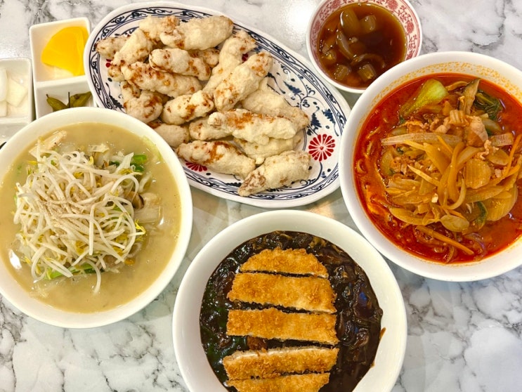 [안양 짬뽕 맛집] 샤넬짬뽕과 돈까스 짜장면이 있는 중국집 식구반점 덕천점