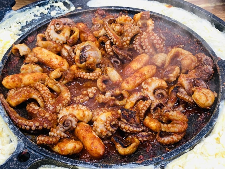  경기 김포쭈꾸미 쫄깃탱글 수제 양념이 맛있게 매운 양촌쭈꾸미