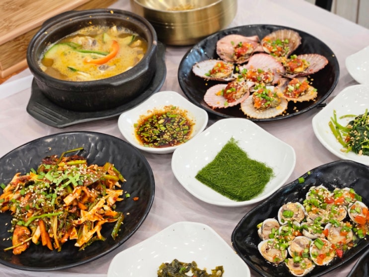  거제 맛집 외도 구조라선착장 근처 한꼬막두꼬막 내돈내산 추천!! 웨이팅, 주차