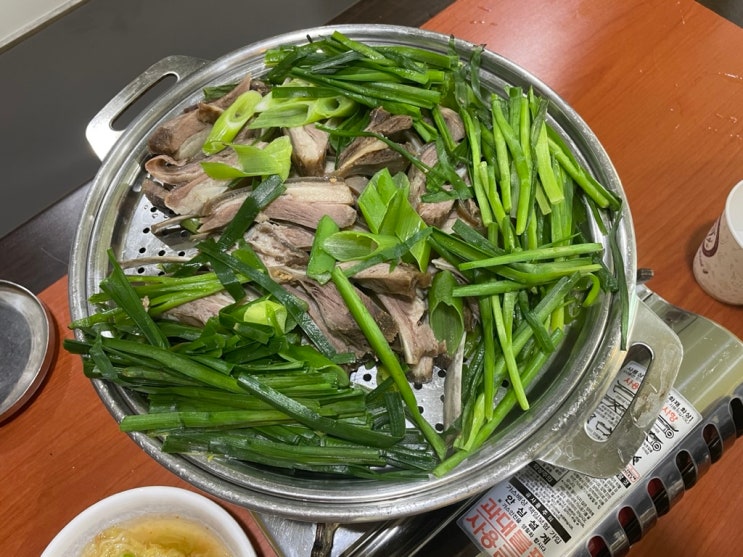  우정읍 염소탕 맛집 여름보양식 화성흑염소