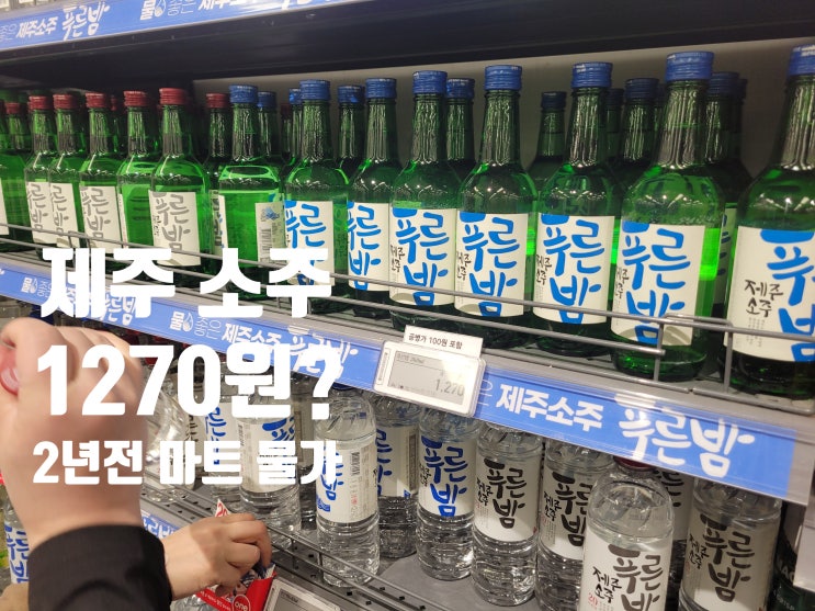  2년전 제주도 이마트 장보기 물가 탐방