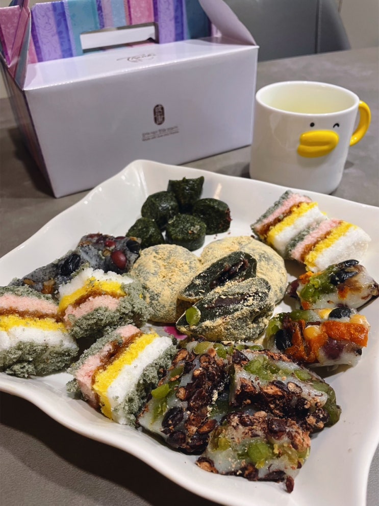  성남 태평동 떡집 덕순이네:) 답례품, 돌떡, 백일떡 전문, 색감도 이쁘고 맛도 좋은 건강한 떡 ️
