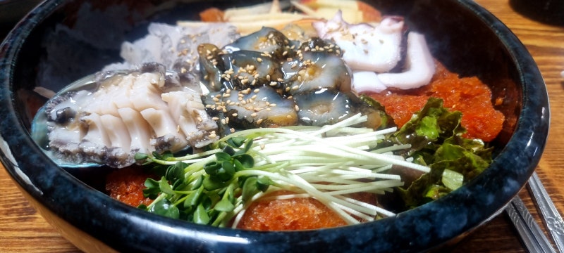 천안성거점심,회식맛집-활어회,회초밥,광어우럭,물회(섬마을 횟집)