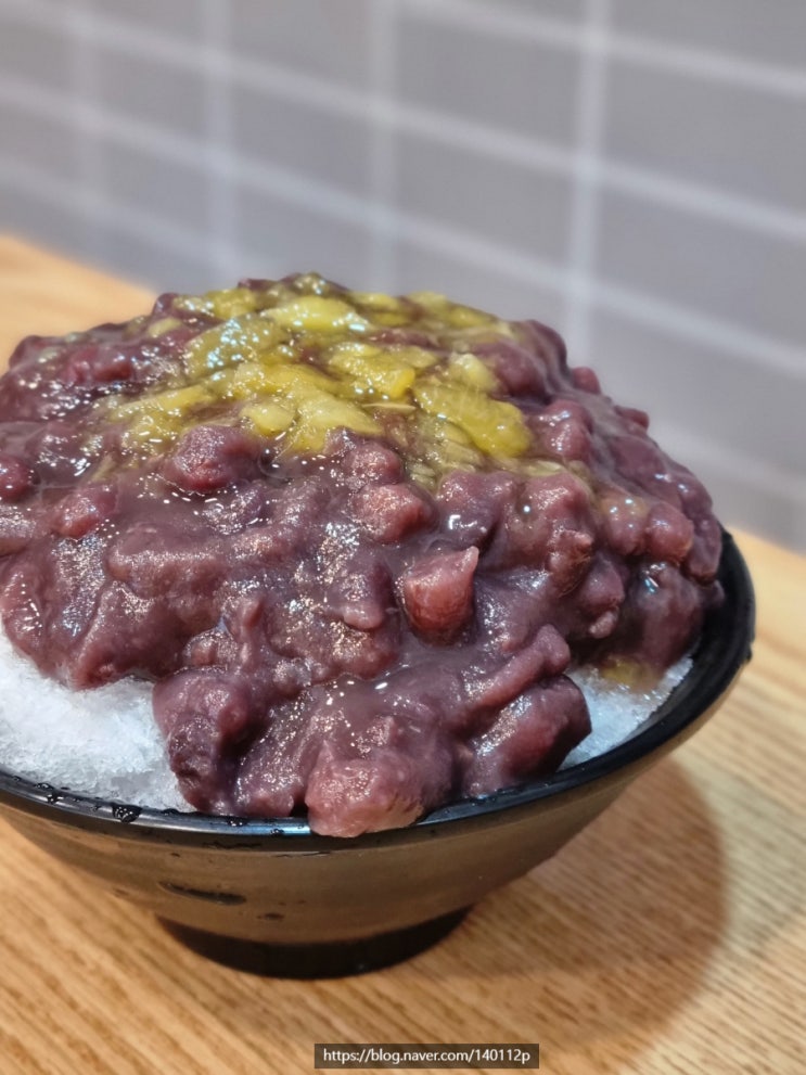  부산여행 추천맛집 해운대옛날팥빙수단팥죽 최고의 여름간식