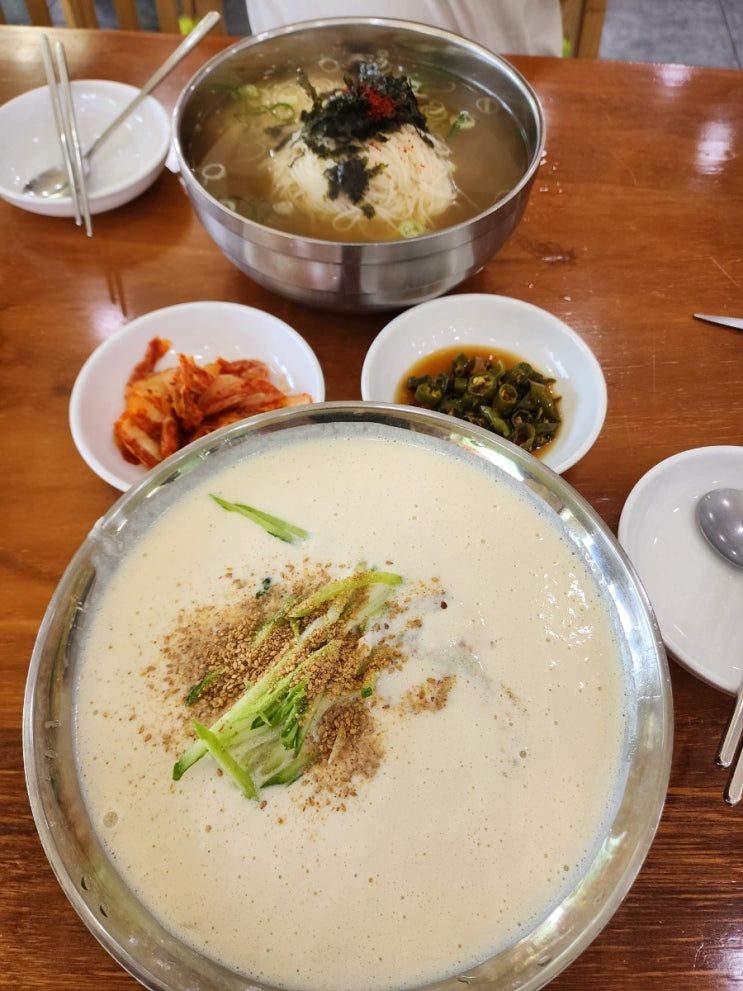  파주 장단콩으로 만든 고소하고 진한 콩국수 맛집 / 고양시 덕이원조국수 본점
