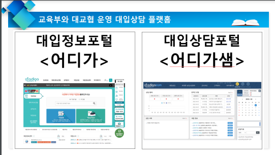  대입상담프로그램 활용 방법