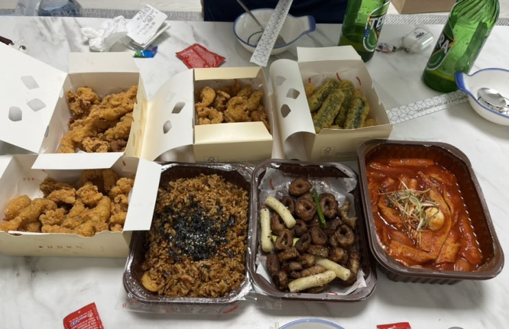  구로 맛집, 삼첩분식 막창, 닭껍질 내돈내산 후기