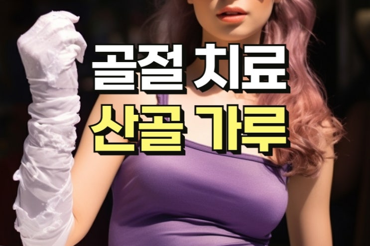  골절 한약 산골가루를 찾아 전북 전주와 정읍에서 출발