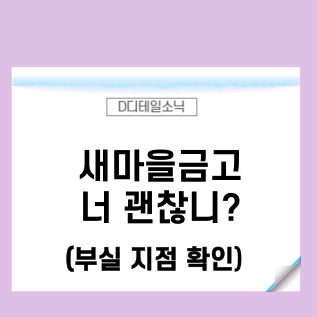  새마을금고 부실 지점과 뱅크런