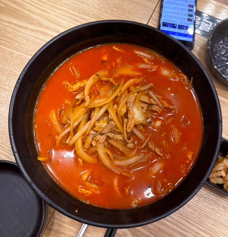 독산역 맛집 바론중식 불맛나는 고기짬뽕 해장에 최고야