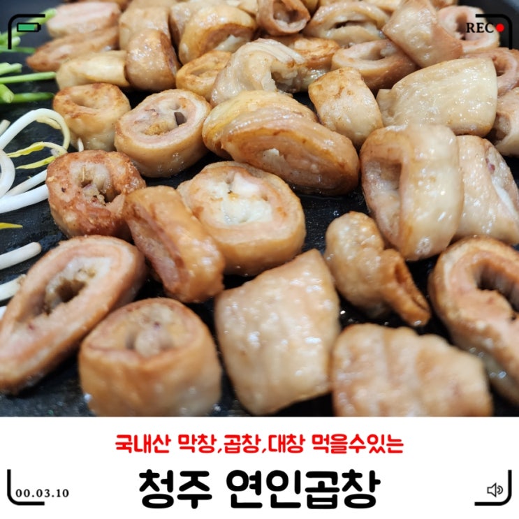  청주봉명동막창/ 국내산 연인곱창